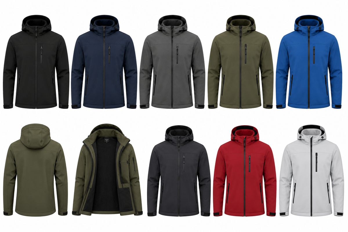 Wholesale Private Label Softshell Jacket from China OEM ODM Clothing Supplier