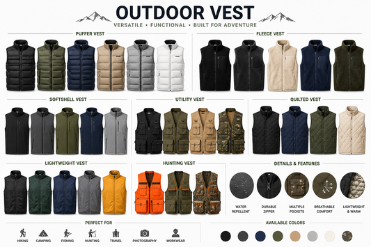 Buy Bulk Custom Outdoor Vest from China Clothing Manufacturing Supplier