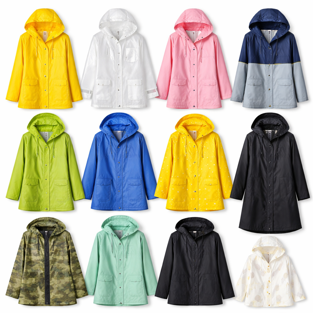 Wholesale Raincoat from China Apparel Sourcing Company with Private Label Services