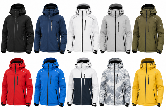 Custom Logo Ski Jacket China Manufacturer Low MOQ
