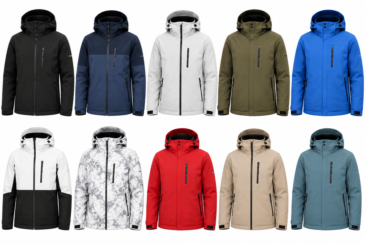 Custom Logo Ski Jacket China Manufacturer Low MOQ