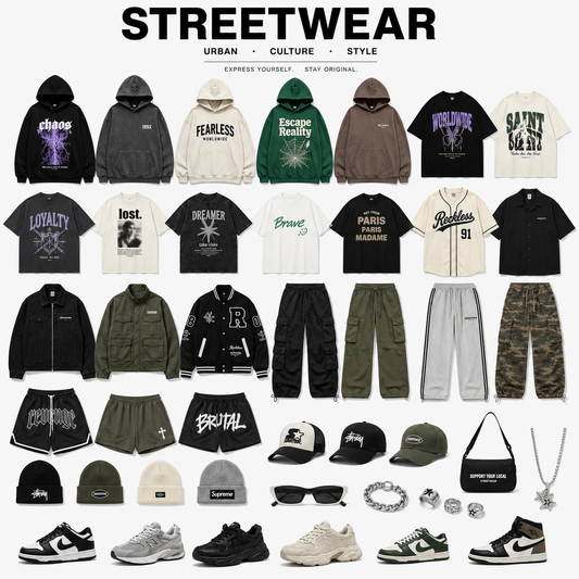 Buy Bulk Private Label Streetwear Clothing Manufacturing Supplier