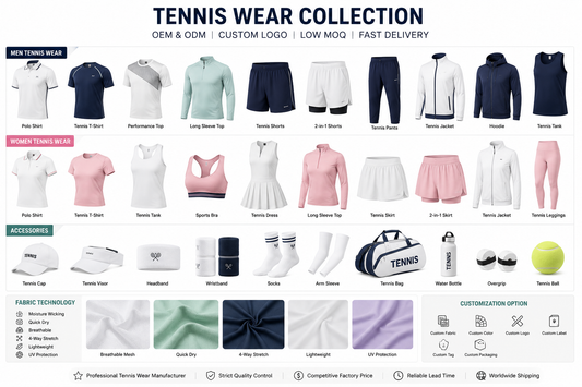 Wholesale Tennis Wear from Guangzhou Women's Clothing Wholesale Market